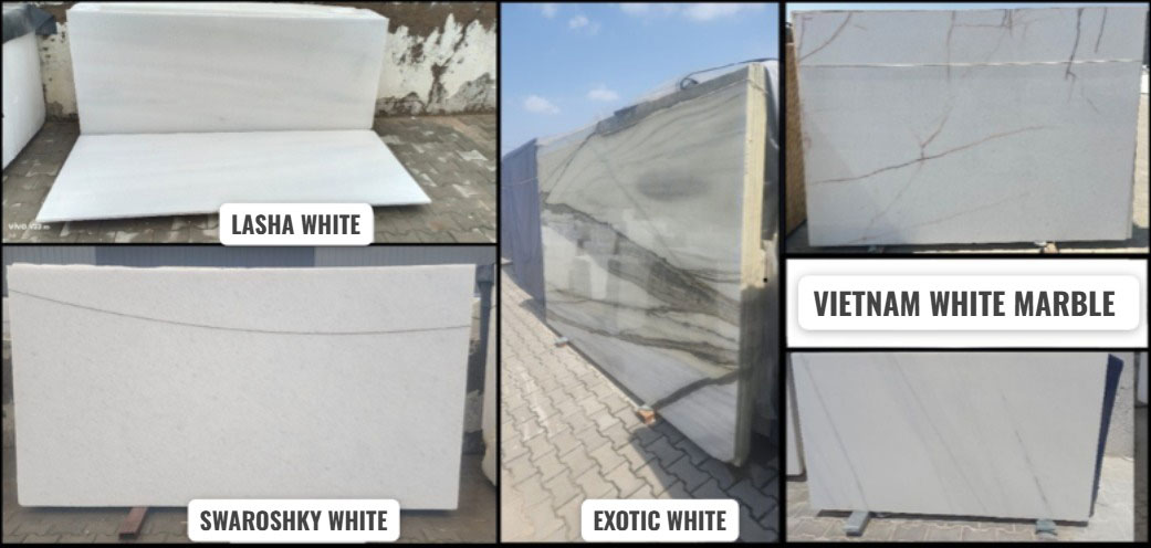 Vietnam White Marble